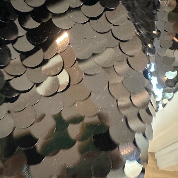 Black Sequin Skirt - Picture 3 of 6